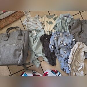 65+ Pieces Assorted Boy Baby Clothing Bundle